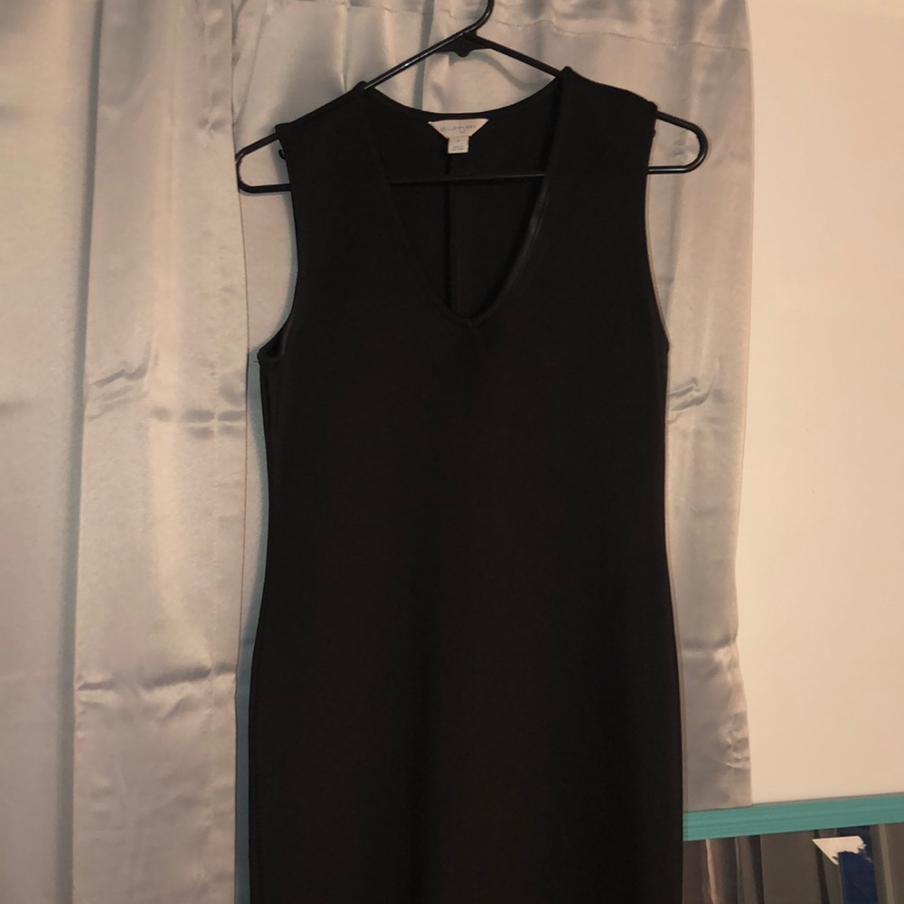 black evening dress